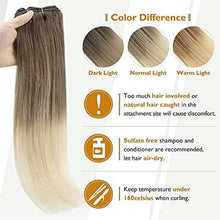 Load image into Gallery viewer, Real Human Hair Extension Clip Ins 120 Grams 7 Pcs Hair Extensions Wig Store
