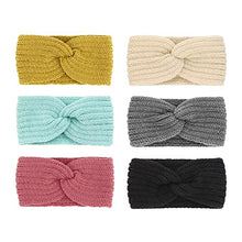 Load image into Gallery viewer, Crochet Ear Warmer Knit Headband - 6pcs
