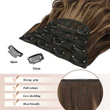 Load image into Gallery viewer, Synthetic Clip in Hair Extensions 4PCS Long Wavy 20 inches clip in hair extensions Wig Store
