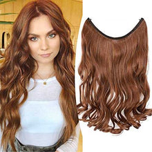 Load image into Gallery viewer, Curly Synthetic Invisible Wire Hair Extensions Wig Store
