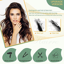 Load image into Gallery viewer, Clip in Hair Topper Human Hair with Silk Base Hairpiece
