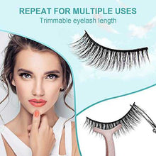 Load image into Gallery viewer, Waterproof 3D Magnetic Eyelashes with Eyeliner Wig Store
