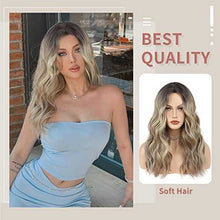 Load image into Gallery viewer, Heat Resistant Mixed Blonde Wig Long Wavy Wig Wig Store
