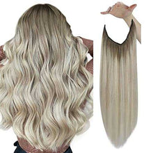 Load image into Gallery viewer, Human Hair Invisible Wire Hair Extensions Wig Store
