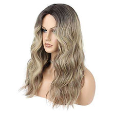 Load image into Gallery viewer, Heat Resistant Mixed Blonde Wig Long Wavy Wig Wig Store
