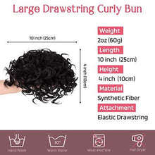 Load image into Gallery viewer, Curly Messy Hair Bun Hair Piece Elastic Drawstring Hair Bun Wig Store
