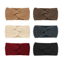 Load image into Gallery viewer, Crochet Ear Warmer Knit Headband - 6pcs
