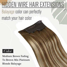 Load image into Gallery viewer, Human Hair Invisible Wire Hair Extensions Wig Store
