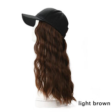 Load image into Gallery viewer, Hat Hair Extension Baseball Cap
