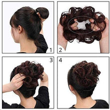 Load image into Gallery viewer, Curly Synthetic Messy Hair Bun Hair Scrunchies Extension
