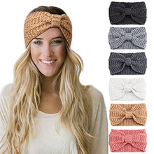 Load image into Gallery viewer, Crochet Ear Warmer Knit Headband - 6pcs
