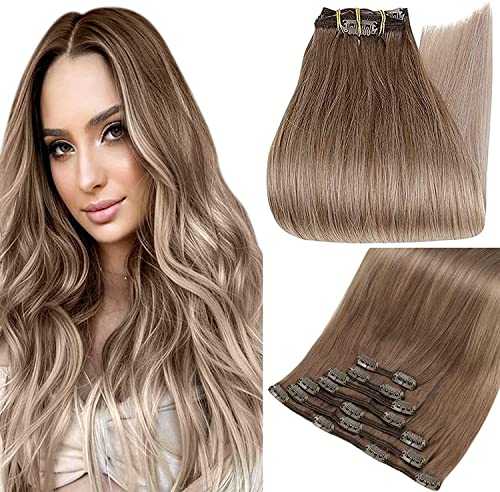 Real Human Hair Extension Clip Ins 120 Grams 7 Pcs Hair Extensions Wig Store