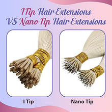 Load image into Gallery viewer, I-tips Hair Extensions Human Hair pre bonded
