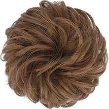 Load image into Gallery viewer, Curly Large Hair Bun Scrunchie Extension
