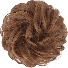 Load image into Gallery viewer, Curly Large Hair Bun Scrunchie Extension
