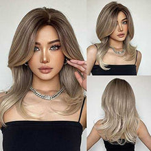 Load image into Gallery viewer, Synthetic Bob Wig with Blunt Bangs Synthetic Wig Wig Store
