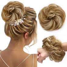 Load image into Gallery viewer, Synthetic Messy Bun Hair Piece for Women
