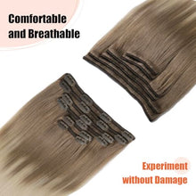 Load image into Gallery viewer, Silky Straight Clip in Remy Hair Extensions for Women
