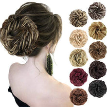 Load image into Gallery viewer, Curly Synthetic Messy Hair Bun Hair Scrunchies Extension
