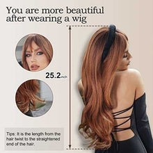 Load image into Gallery viewer, Long Straight Auburn Layered Wig Wigs Wig Store
