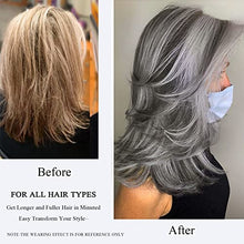 Load image into Gallery viewer, Layered Synthetic Wig with Curtain Bangs

