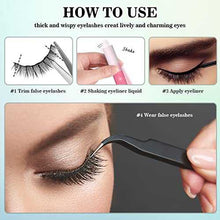 Load image into Gallery viewer, Waterproof 3D Magnetic Eyelashes with Eyeliner Wig Store
