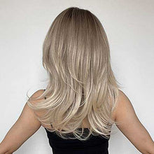 Load image into Gallery viewer, Synthetic Bob Wig with Blunt Bangs Synthetic Wig Wig Store
