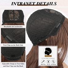 Load image into Gallery viewer, Layered Synthetic Wig with Curtain Bangs
