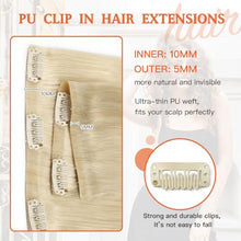 Load image into Gallery viewer, Silky Straight Clip in Remy Hair Extensions for Women
