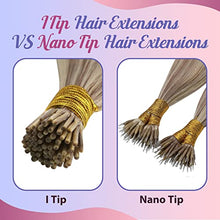 Load image into Gallery viewer, I-tips Hair Extensions Human Hair pre bonded
