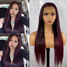 Load image into Gallery viewer, Brown Lace Front Wig with Blonde Highlights Wig Store 
