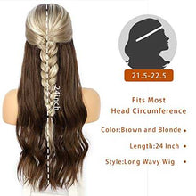 Load image into Gallery viewer, Synthetic Lace Front Wig Body Wavy Chunky Highlights Wig Store
