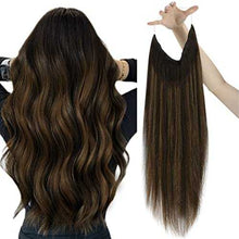 Load image into Gallery viewer, Human Hair Invisible Wire Hair Extensions Wig Store
