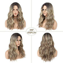 Load image into Gallery viewer, Heat Resistant Mixed Blonde Wig Long Wavy Wig Wig Store
