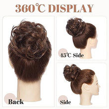 Load image into Gallery viewer, Synthetic Messy Bun Hair Piece for Women
