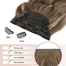 Load image into Gallery viewer, Synthetic Clip in Hair Extensions 4PCS Long Wavy 20 inches clip in hair extensions Wig Store
