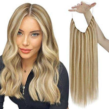 Load image into Gallery viewer, Human Hair Invisible Wire Hair Extensions Wig Store
