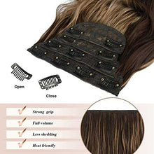 Load image into Gallery viewer, Synthetic Clip in Hair Extensions 4PCS Long Wavy 20 inches clip in hair extensions Wig Store
