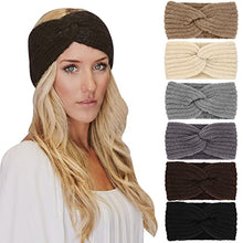 Load image into Gallery viewer, Crochet Ear Warmer Knit Headband - 6pcs
