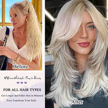 Load image into Gallery viewer, Layered Synthetic Wig with Curtain Bangs
