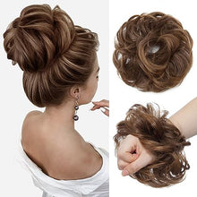 Load image into Gallery viewer, Synthetic Messy Bun Hair Piece for Women
