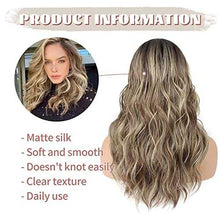 Load image into Gallery viewer, Heat Resistant Mixed Blonde Wig Long Wavy Wig Wig Store
