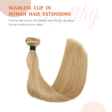 Load image into Gallery viewer, Silky Straight Clip in Remy Hair Extensions for Women
