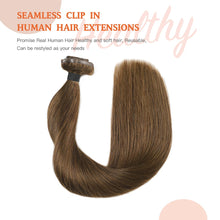Load image into Gallery viewer, Silky Straight Clip in Remy Hair Extensions for Women

