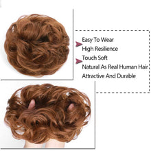 Load image into Gallery viewer, Curly Synthetic Messy Hair Bun Hair Scrunchies Extension
