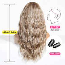 Load image into Gallery viewer, Blonde Long Wavy Wig for Women
