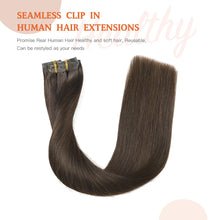 Load image into Gallery viewer, Silky Straight Clip in Remy Hair Extensions for Women
