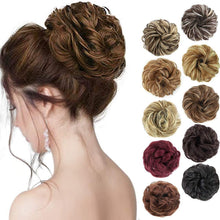 Load image into Gallery viewer, Curly Synthetic Messy Hair Bun Hair Scrunchies Extension
