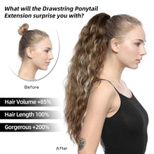 Load image into Gallery viewer, 26 inch Highlight Ponytail Extension Hairpiece
