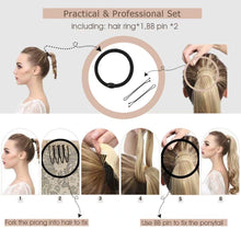 Load image into Gallery viewer, Soft Human Hair Ponytail Extension
